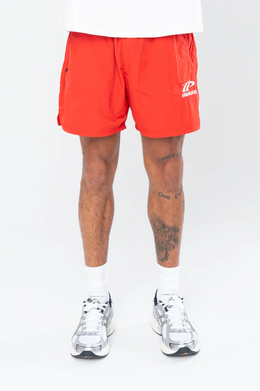 SPORTSWEAR NYLON SHORTS - RED - Image 4
