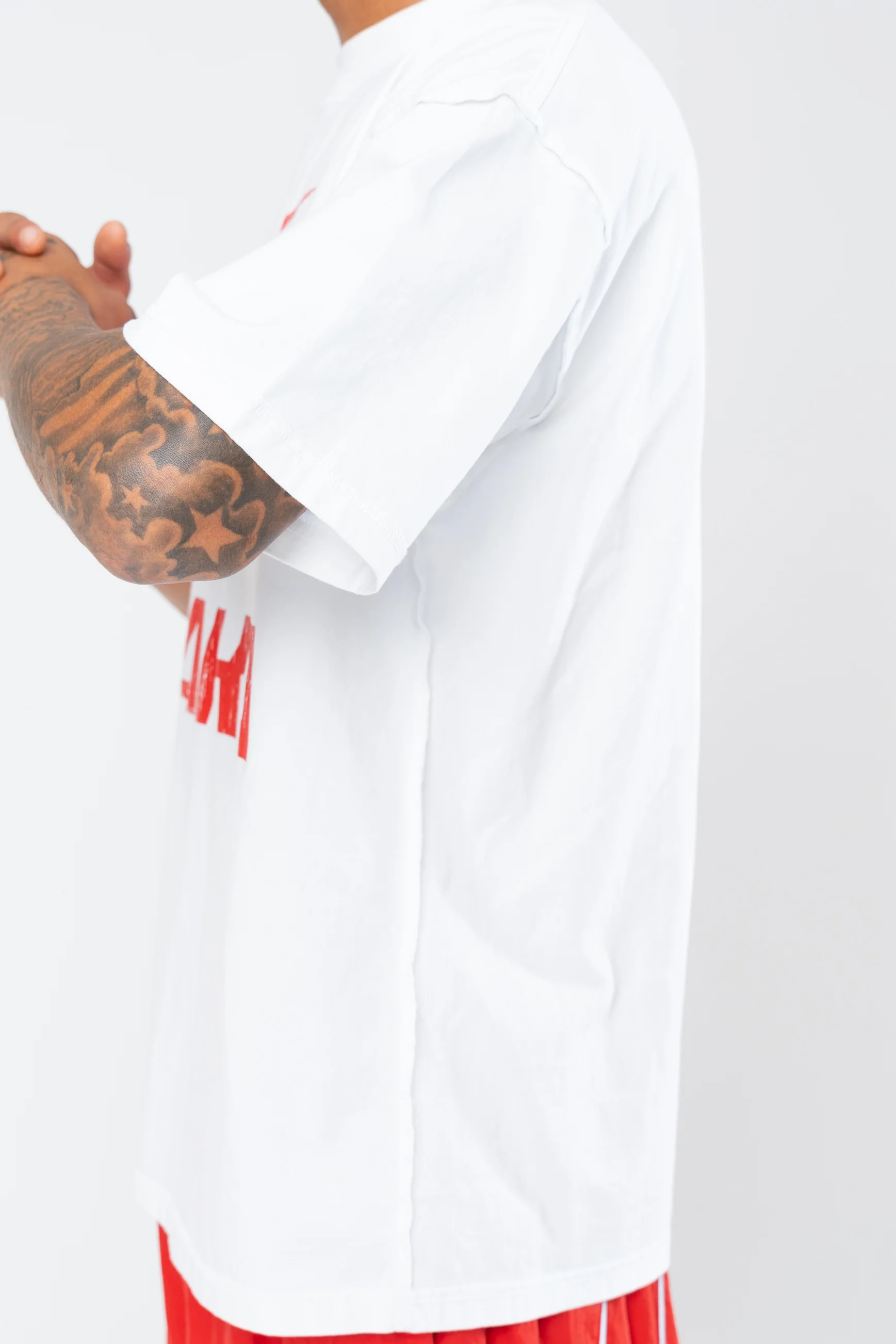 SPORTSWEAR REVERSE TEE - WHITE - Image 6