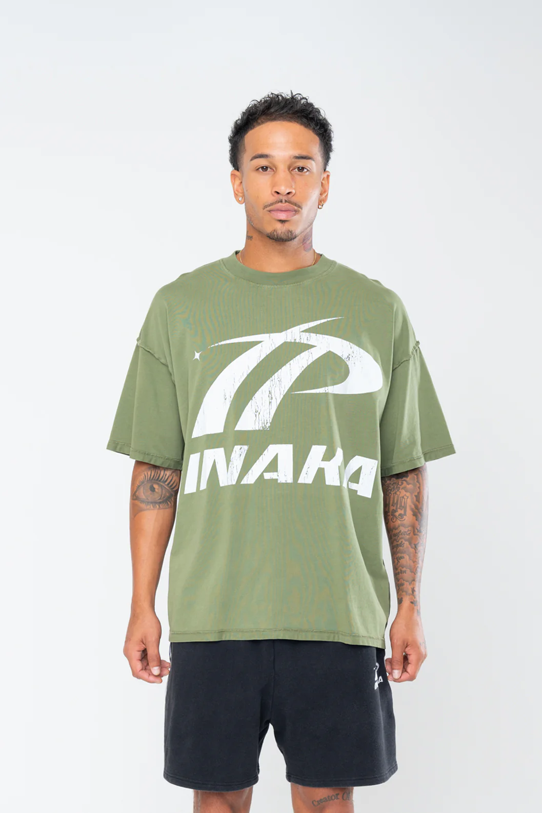 SPORTSWEAR REVERSE TEE - VINTAGE OLIVE - Image 3