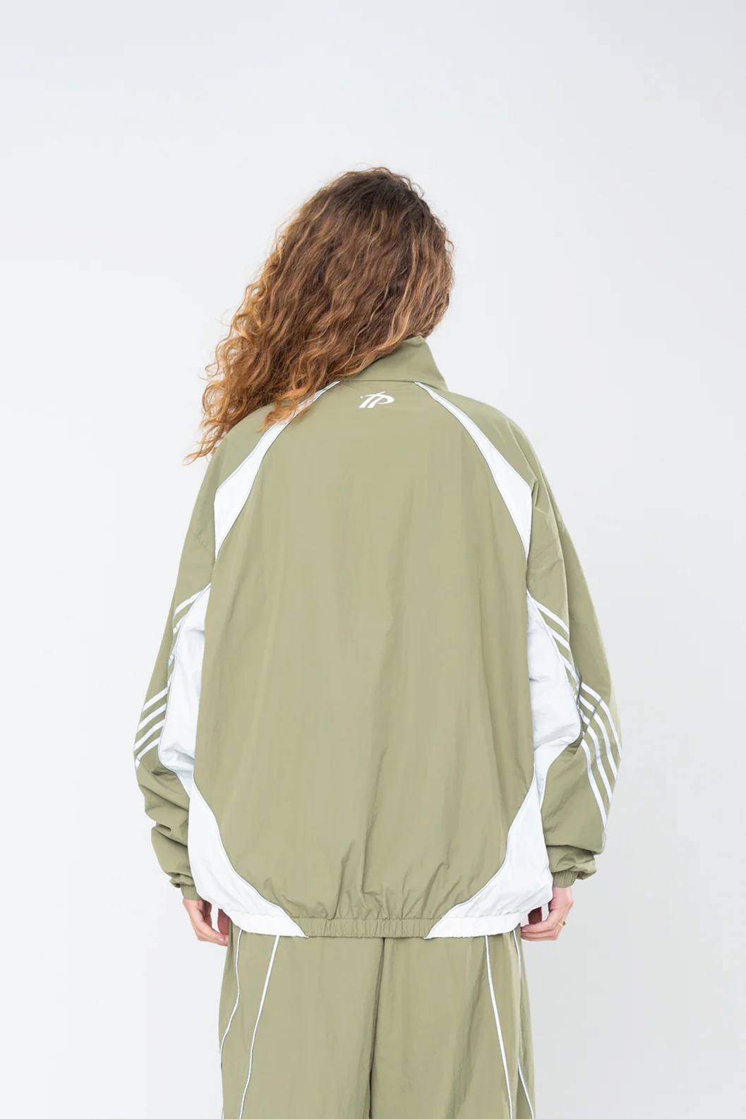 SPORTSWEAR TRACK JACKET - BURNT OLIVE - Image 13