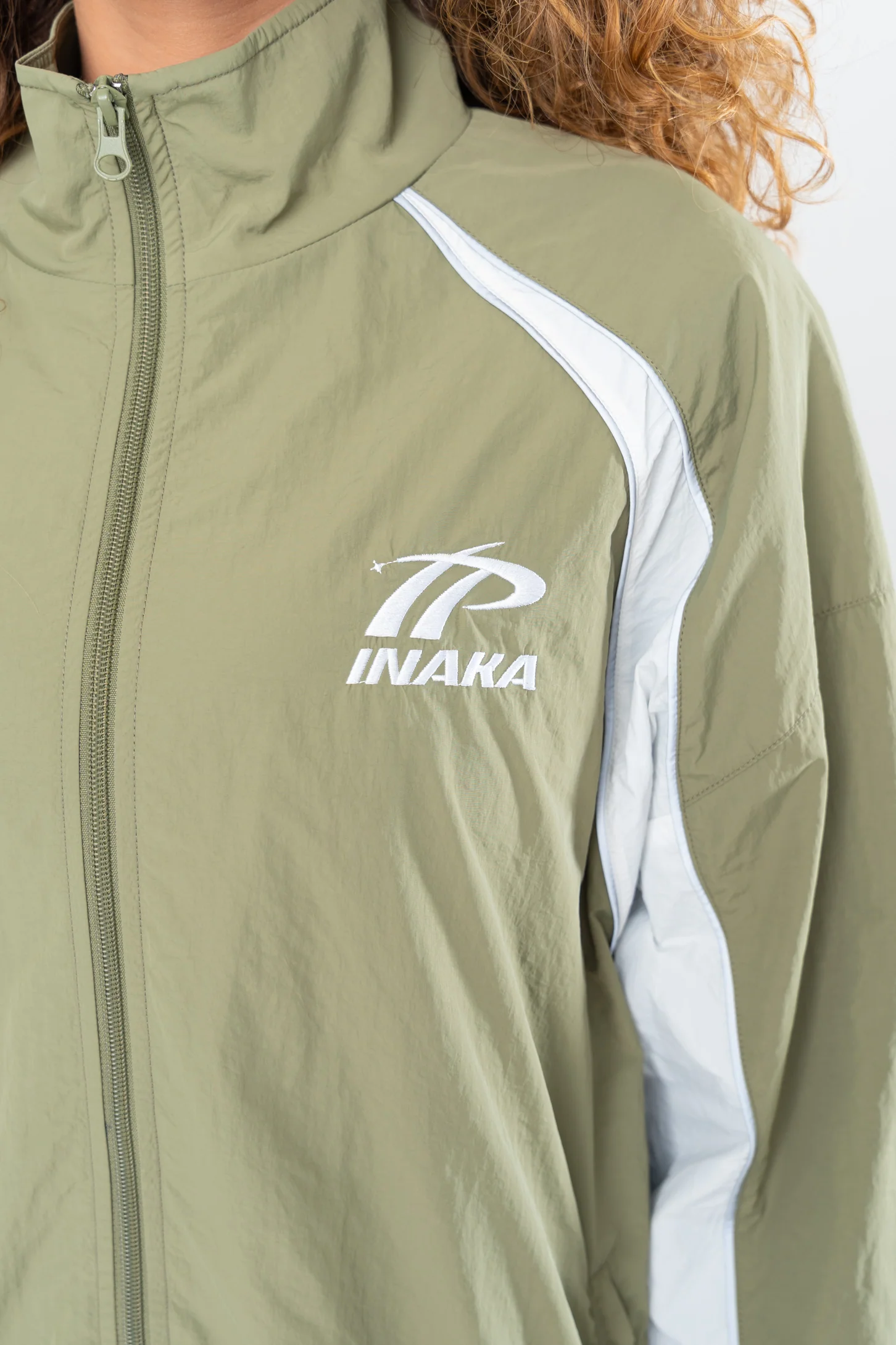 SPORTSWEAR TRACK JACKET - BURNT OLIVE - Image 14