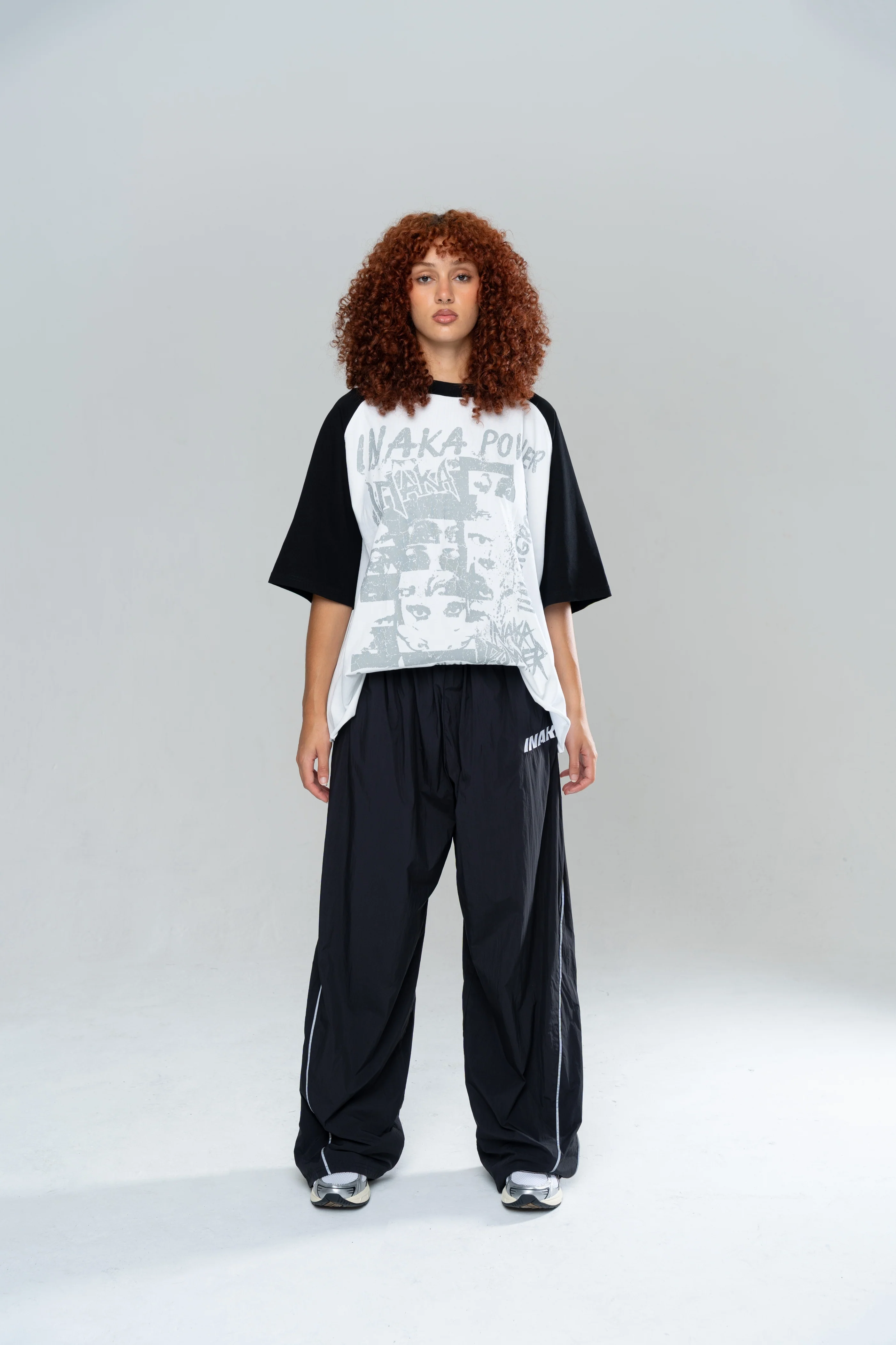 UNDERGROUND CROPPED TEE - WHITE/BLACK - Image 6