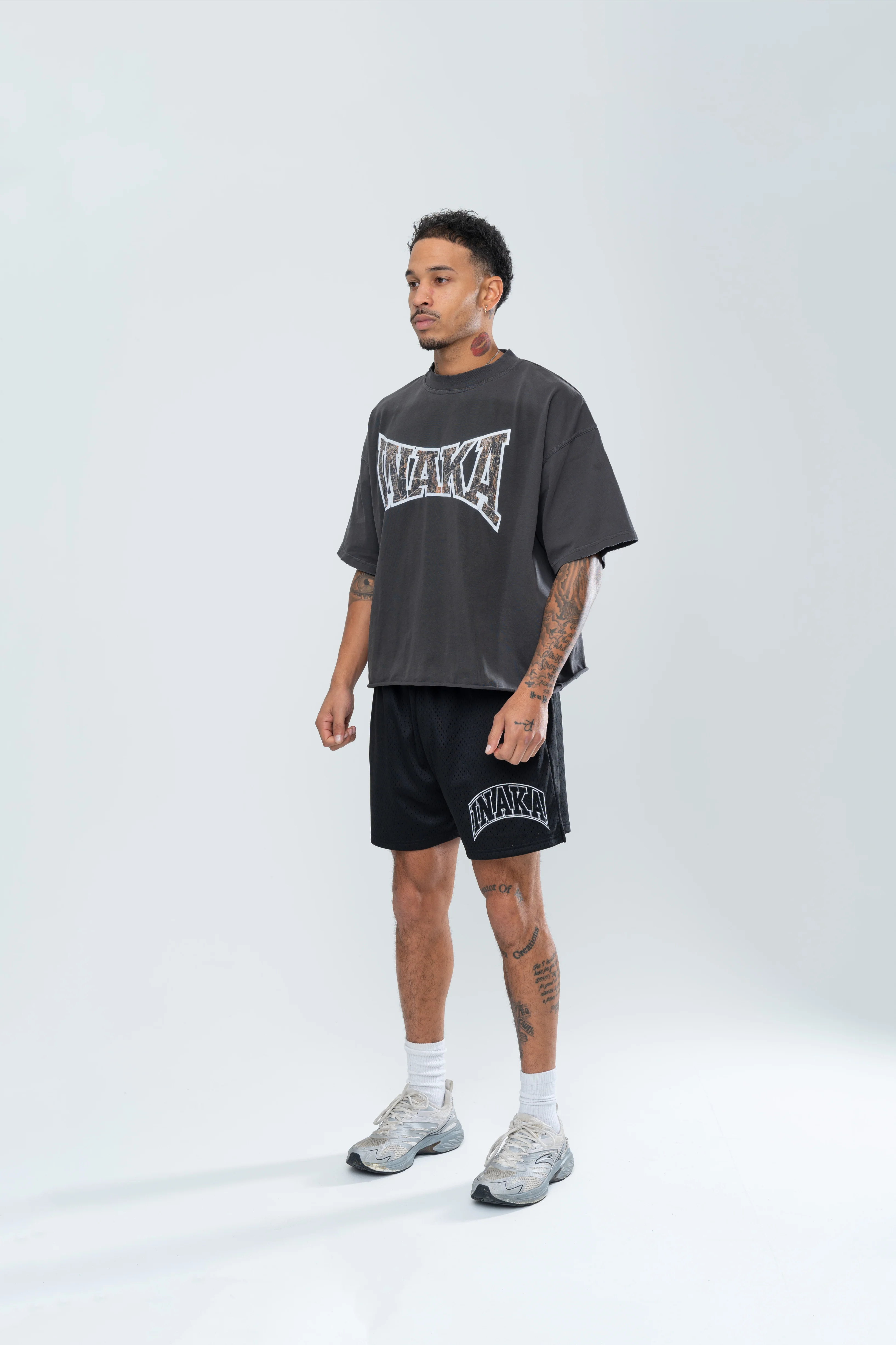 UNIVERSITY MESH SHORTS - BLACK - Image 3