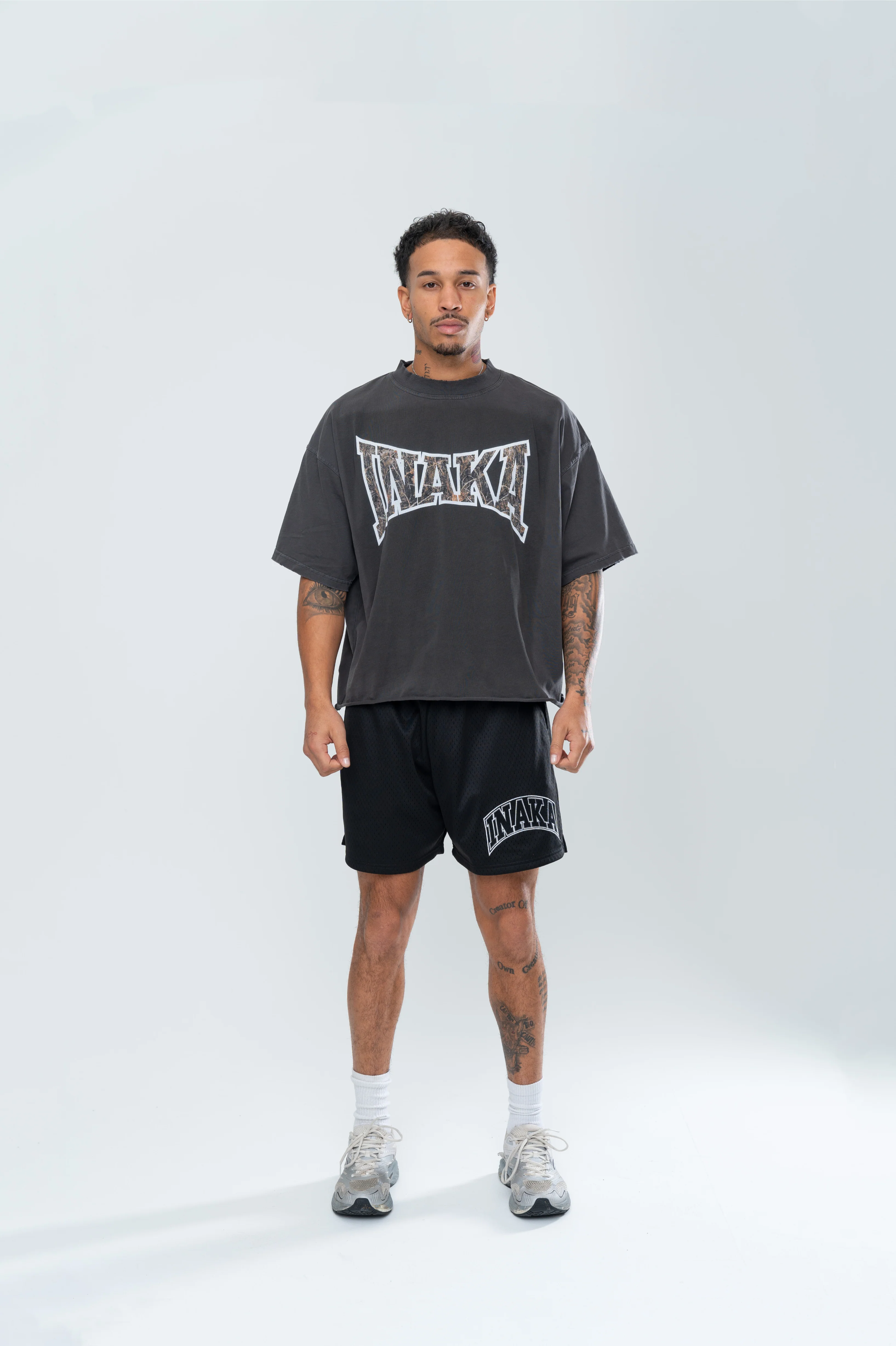 UNIVERSITY MESH SHORTS - BLACK - Image 5
