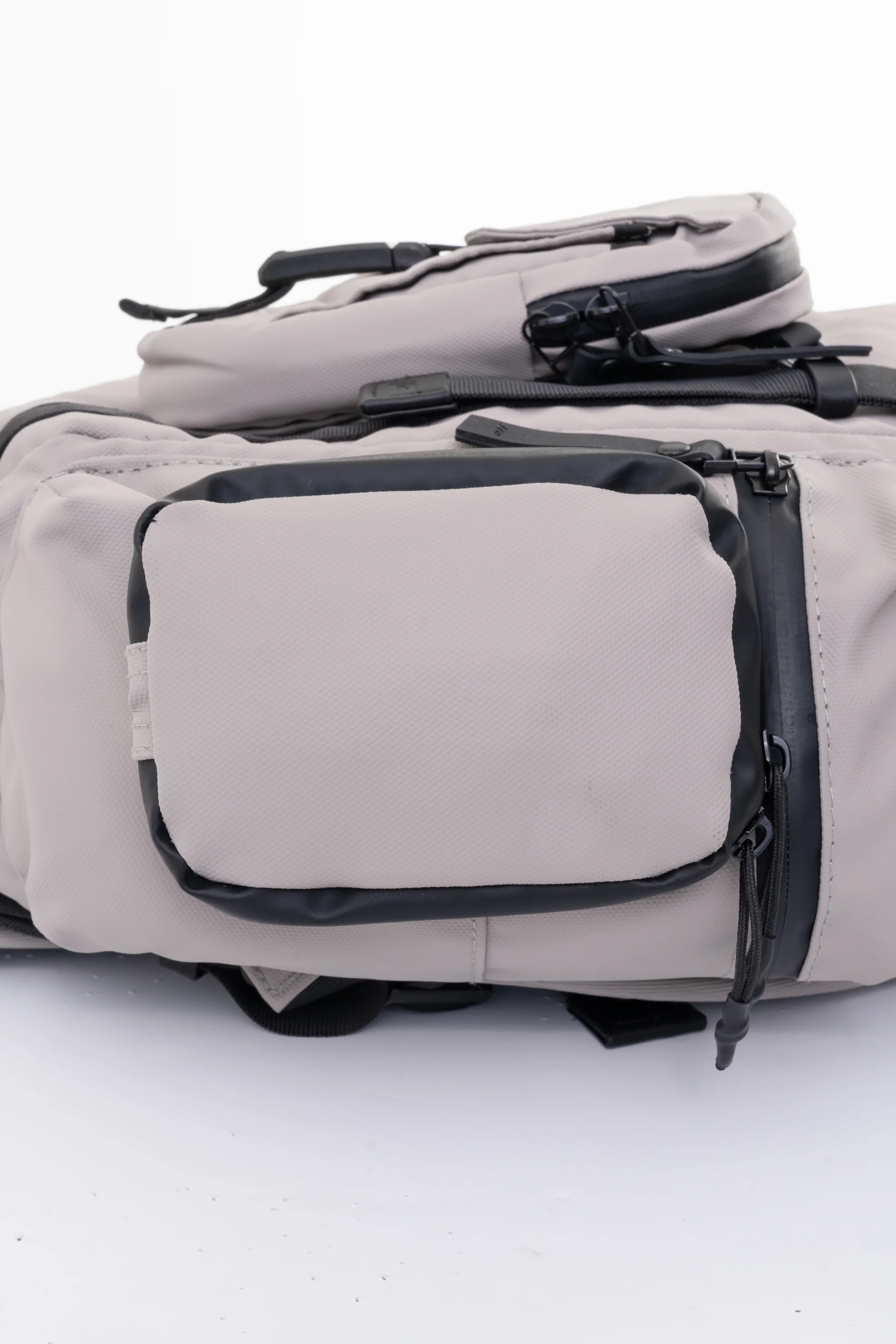 Utility Tech Backpack - Taupe Gray - Image 5