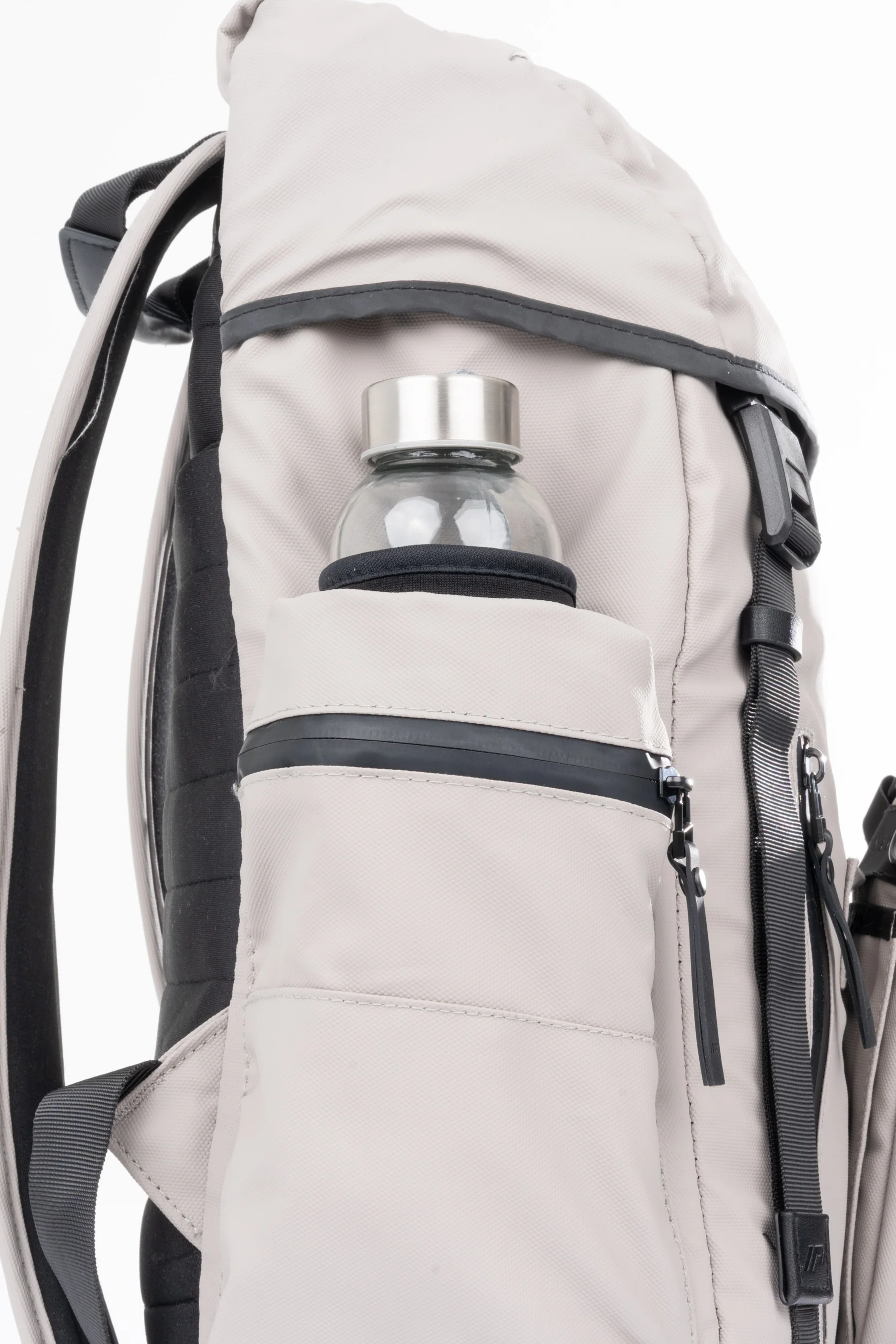 Utility Tech Backpack - Taupe Gray - Image 6
