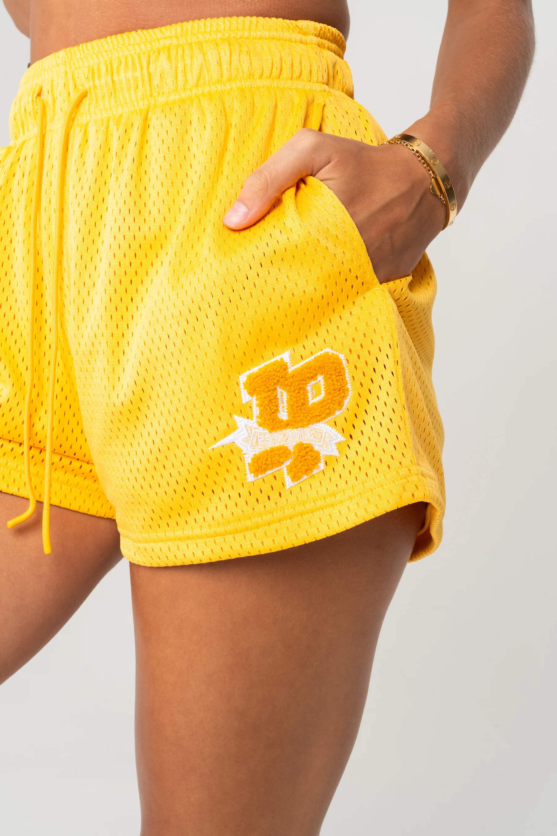WOMEN'S ANNIVERSARY PATCH SHORTS - SUN - Image 3