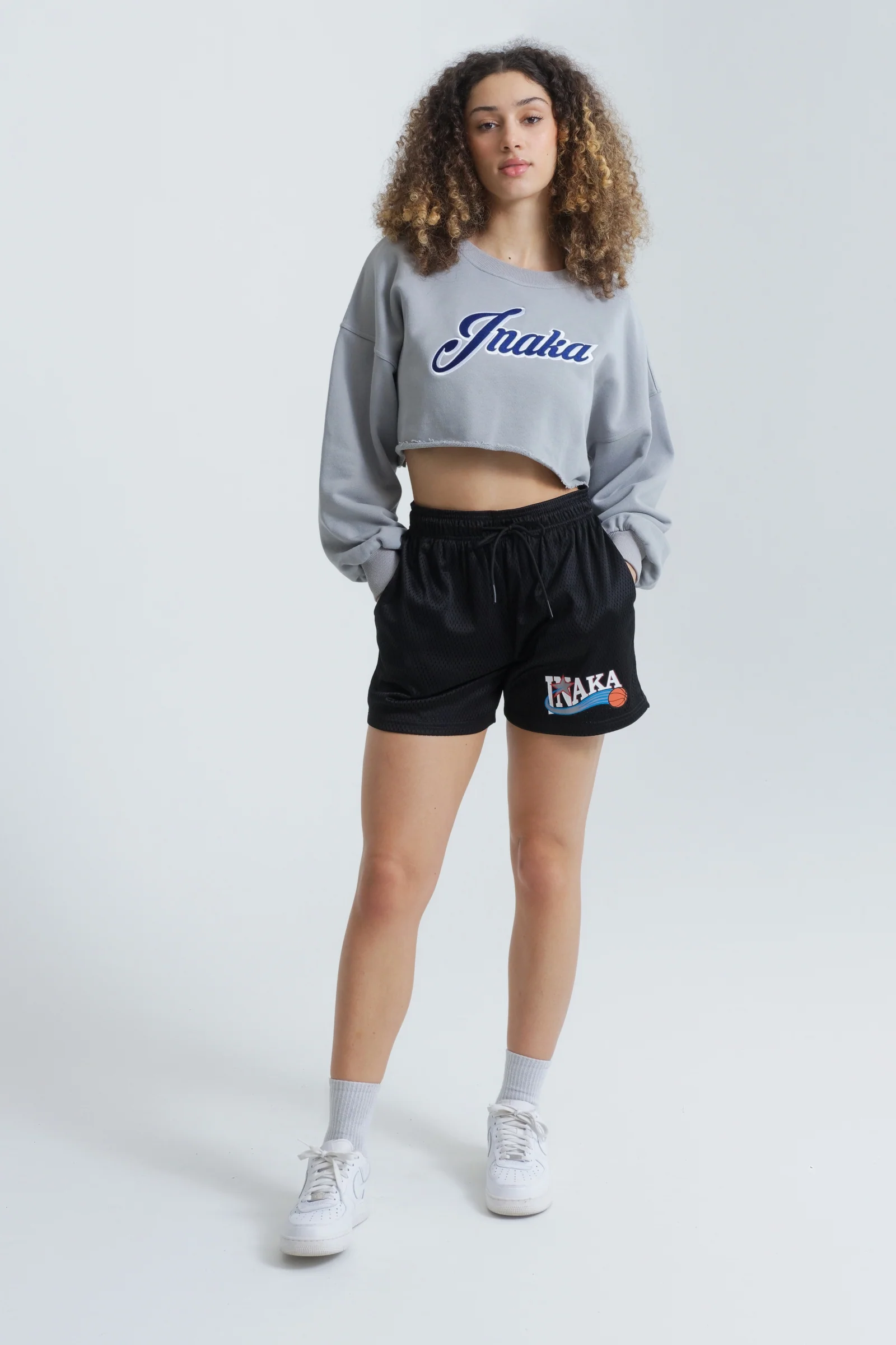 WOMEN'S CROPPED CREWNECK - LEAGUE - Image 2